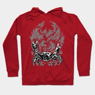 Crab Illustration Hoodie